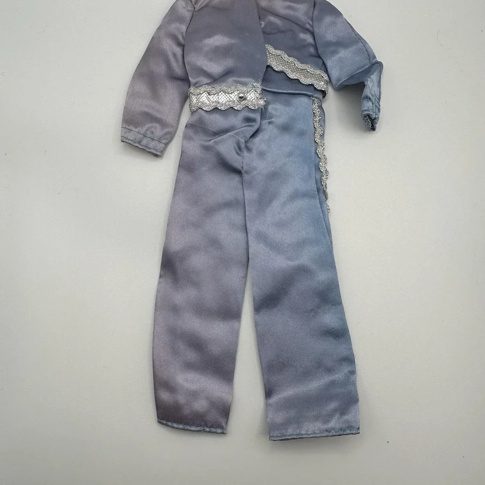 Donny‎ Osmond Doll Blue Jumpsuit 1976 Mattel Pants Suit Pantsuit Outfit Vintage - Picture 2 of 6